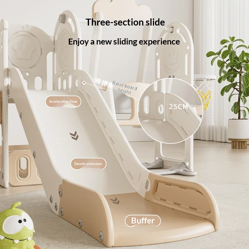 

Ages 2 10 Slide for Kids Indoor Home Kids Slide Swing Playset Toddler Slide Playground Multifunction Safe Nonslip Plastic
