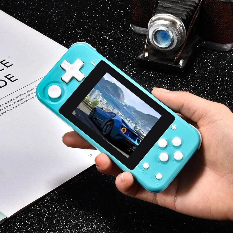 Q90 Video Game Console Retro Handheld Game Machine IPS Screen With Dual Open System 16 Simulators Support PS1 For Kids 3D Games