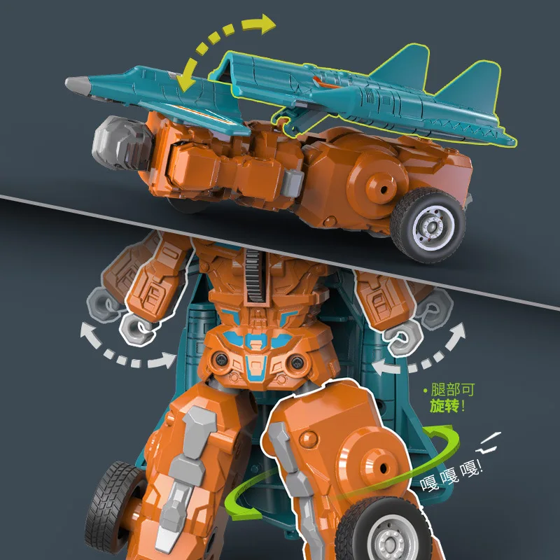 クリエイティブシミュレーション慣性変換軍事武装航空機戦闘機ロボットおもちゃアクションフィギュアモデル子供のおもちゃギフト