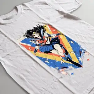 Vintge Anime Girl Shirt, Retro Anime, Kawaii Otaku Gift Shirt