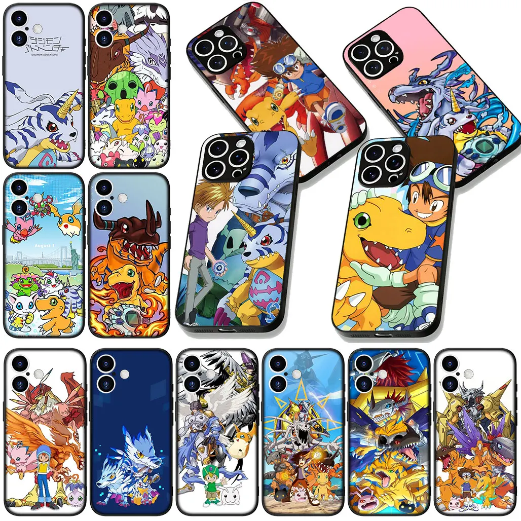 Чехол для телефона Samsung Galaxy Note 20 9 8 S8 S10 S9 Plus A54 A33 A21S A41 M15 S10E A17 Digimons Adventure Digitals Monster Cover Чехол для телефона Samsung Galaxy Note 20 9 8 S8 S10 S9 Plus A54 A33 A21S A41 M15 S10E A17 Digimons Adventure Digitals Monster Cover