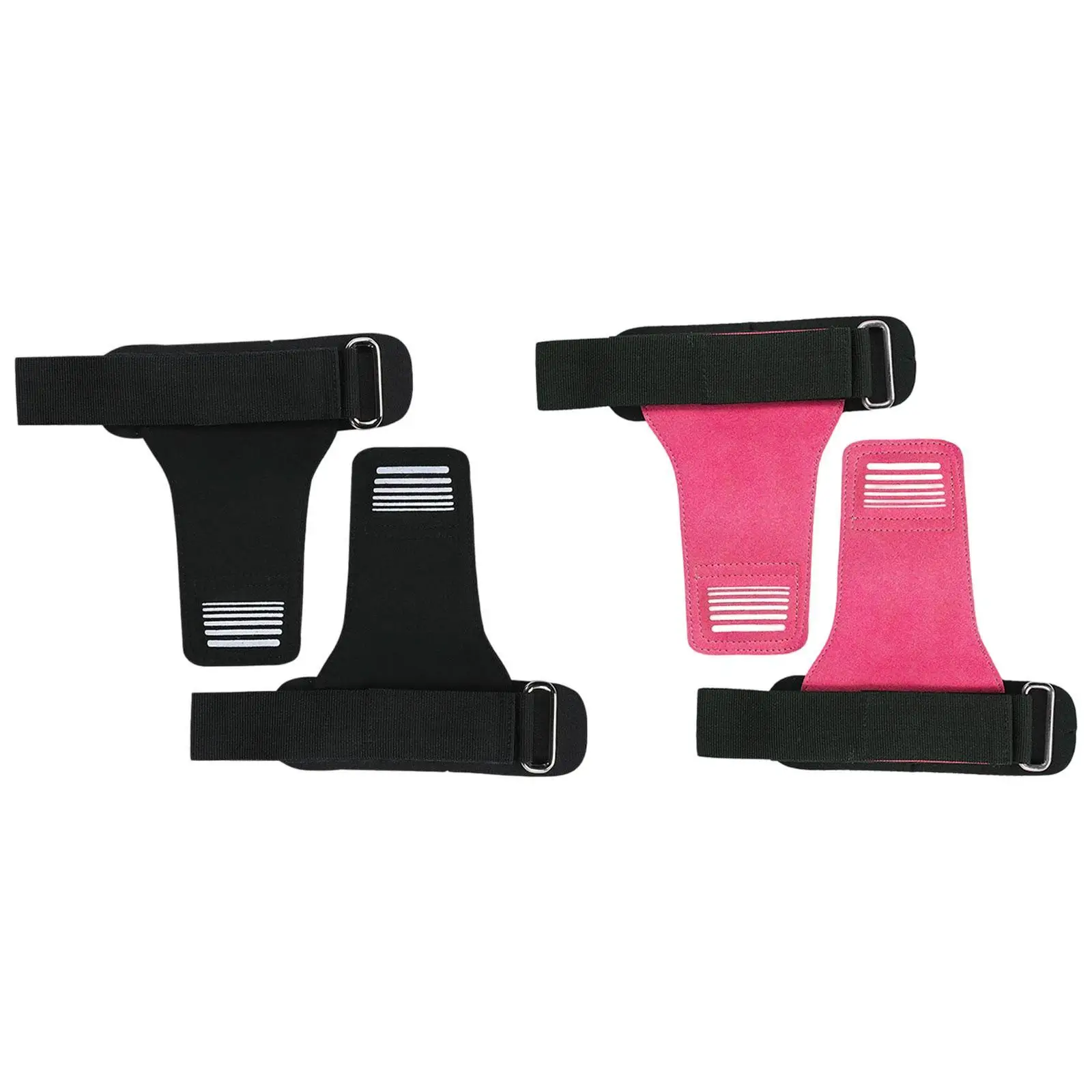 

Weightlifting Wrist Straps with Pads Wrist Wraps Gloves for Men Women Anti Slip