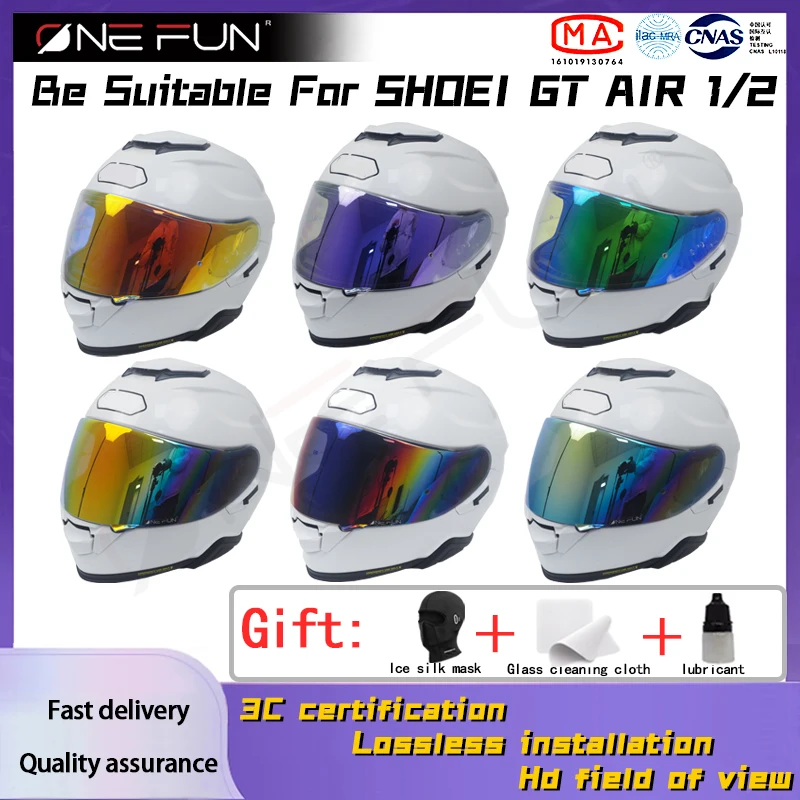 

Photochromic Pinlock Lens Visor Shield for SHOEI GT1/GT2 Air/Neotec1/CNS1/GT Air2 Helmets UV Full Face Mask, Free Shipping