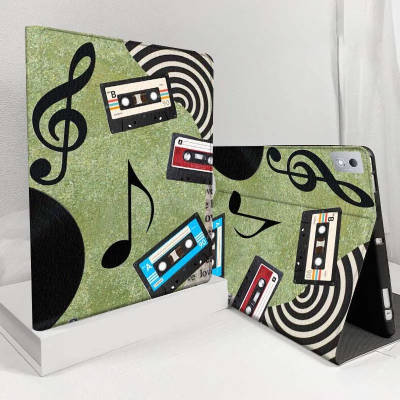 

Чехол для планшета Lenovo Pad Legion Xiaoxin Tab Y700 K10 M10 P11 3rd Pro GT Plus Gen 5G с рисунком в стиле ретро-кассеты