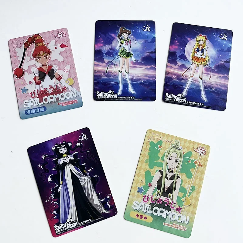 Paquete de 30 tarjetas de colección Sailor Moon, serie de cristal eterno del 31 ° aniversario, Tcg Anime Tsukino Usagi, suministros para fiestas para niñas, juguete para regalo