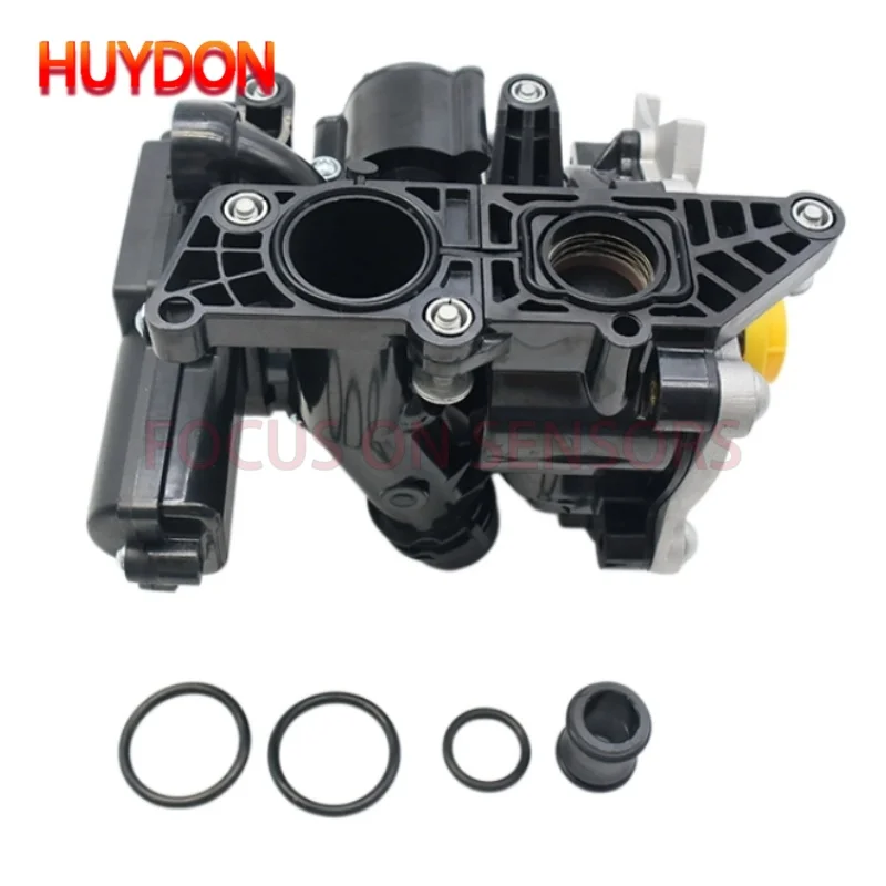 06L12111P Water Pump Thermostat Assembly For Audi A3 A4 S3 A5 A6 A7 Q3 Q5 Q7 VW Golf Passat Tiguan Arteon Jetta Skoda Porsche view 6
