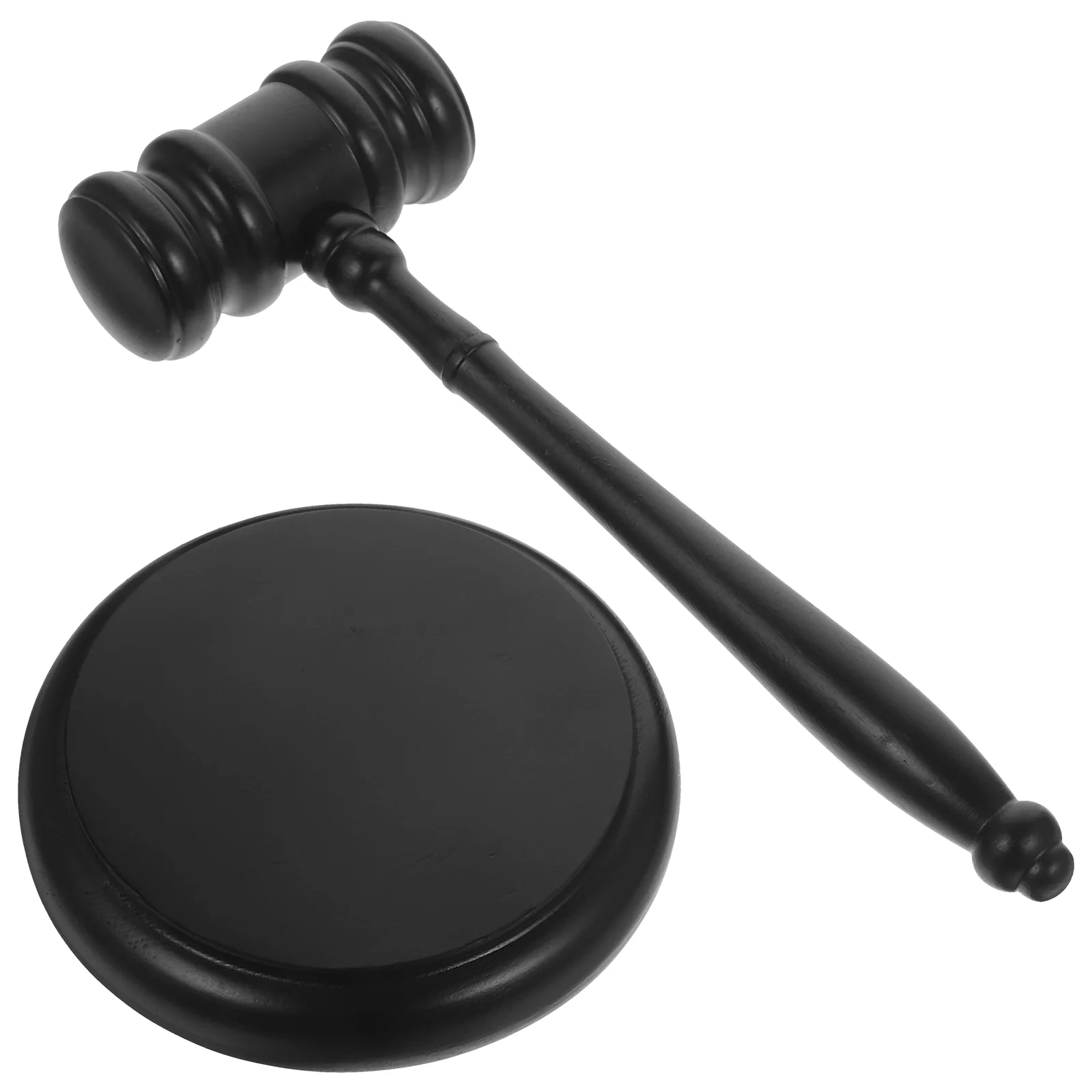 Judge Hammer Judge's Solid Wood Judges Gavel Gavels Black Auction Wooden Court Hammers