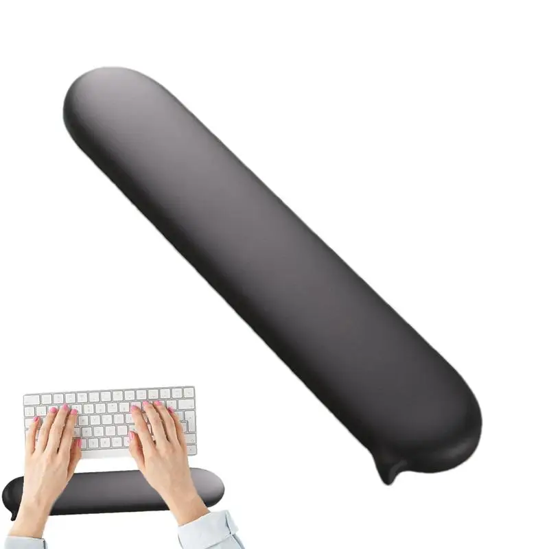 Keyboard Hand Rest Pad Wrist Rest Support Ergonomic Pad Breathable Silicone Pad Non-Slip Support For Game Studying