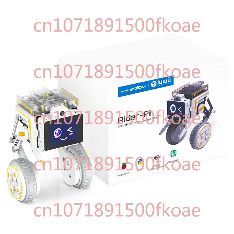 

Two-wheeled Robot AI Visual Recognition Two-wheeled Self-balancing Trolley Bionic Dog Raspberry Pi CM4
