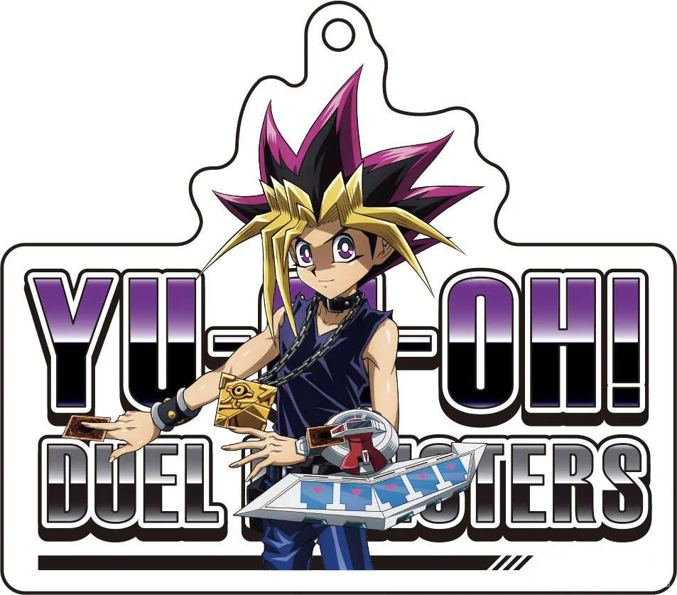 Anime Fans Gifts Yu-Gi-Oh! Duel Monsters HD Character Tsumamare Memory Ver Acrylic Keychain Pendant Decoration Series About 6cm