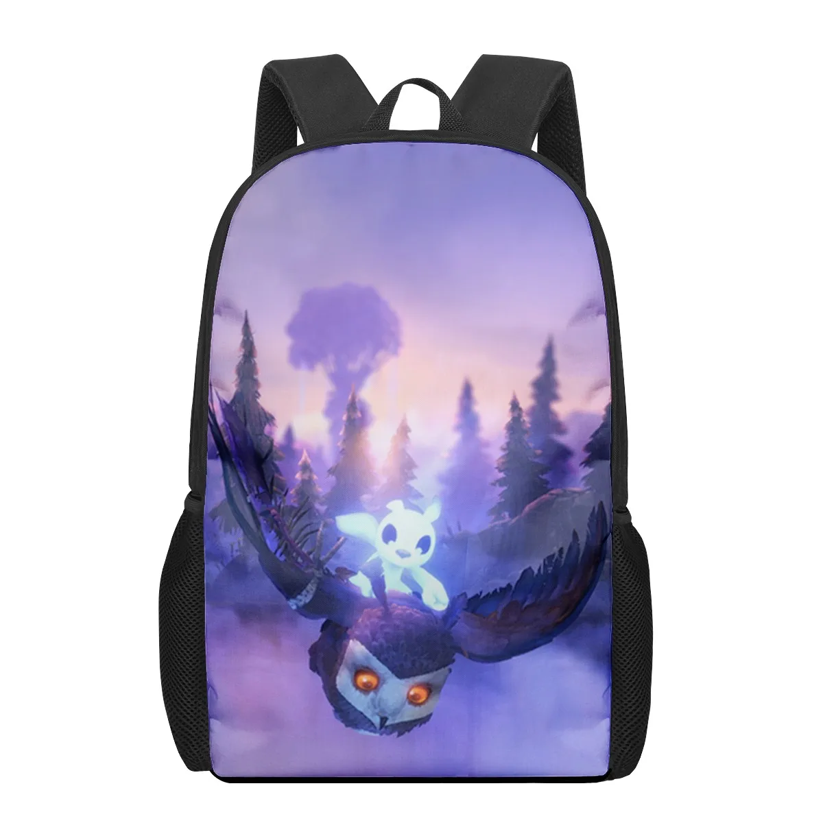 Ori And The Will Of The Wisps 3D Pattern School Bag for Children Girls Boys Casual Book Bags Kids Backpack Boys Girls Schoolbags