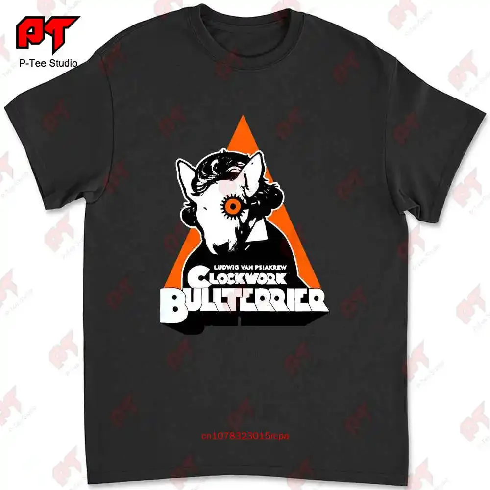 Bull Terrier The Clockwork Bull Terrier T-shirt IJ3E