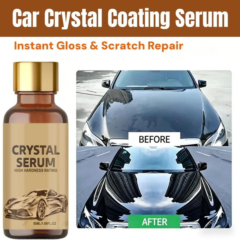 50ml Automotive Crystal Essence Liquid Daily Maintenance for Car Cleaning Refurbishment Stain Removal Brightening Liquid 2026