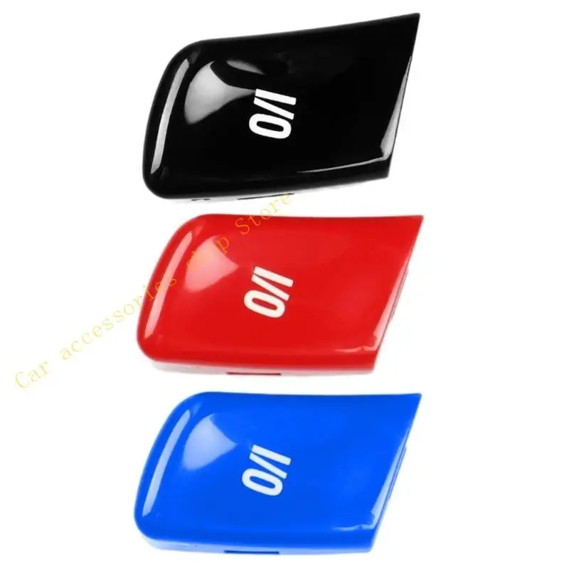 

T21E Car I/O Button Replacement Button Cover Trim Steering Wheel Control Button for E46 00-06