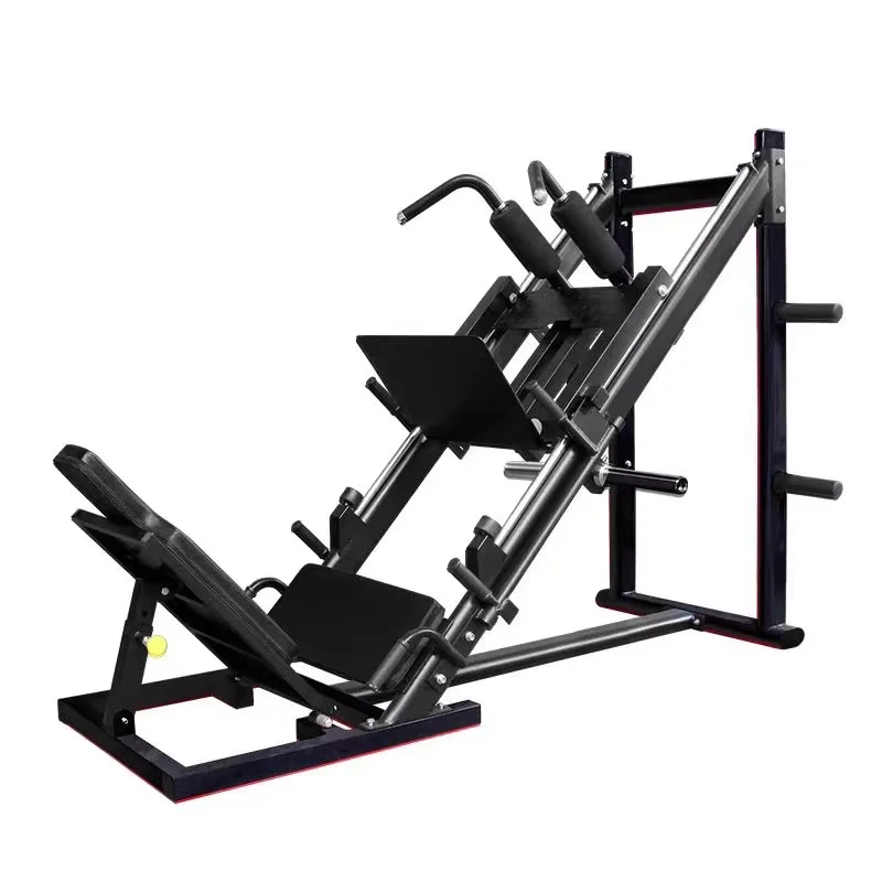 

Двойная функция, машина с обратной педалью, силовой тренажер для ног, коммерческое оборудование для тренажерного зала, домашнее оборудование для фитнеса Huck Squat