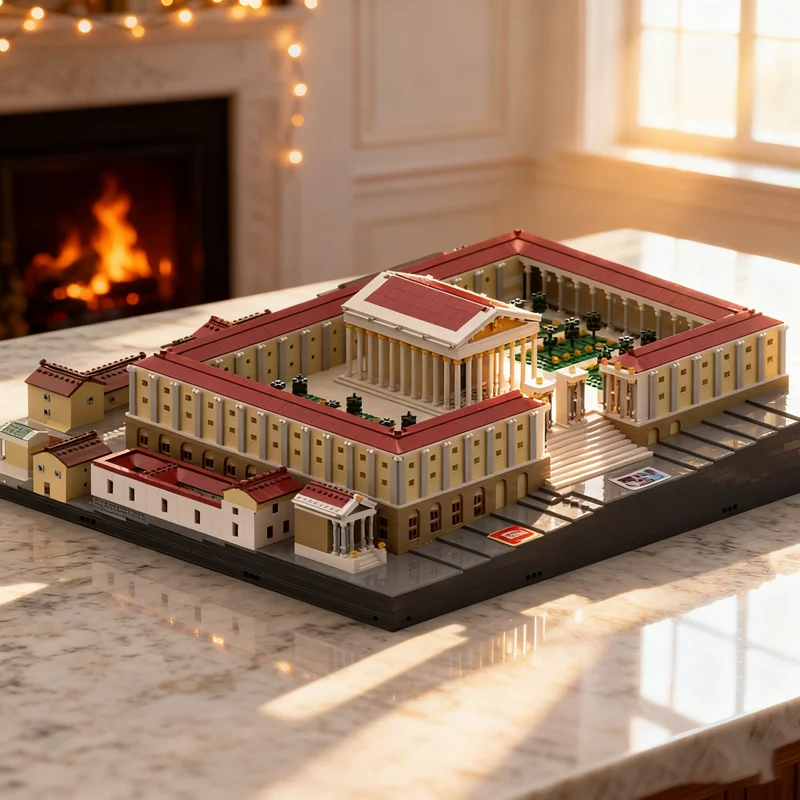 

8809pcs MOC Heliogabalium Creator Model Building blocks Construction Assemble DIY idea toys Education Brick Christmas gift Kids