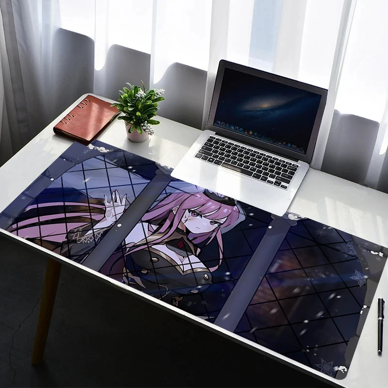 

Mouse Pad PC Accessories Mousepad Laptop Non Slip Extended Pad Rubber Keyboard Pad Desk Gaming Hololive Mori Calliope Mouse Mat