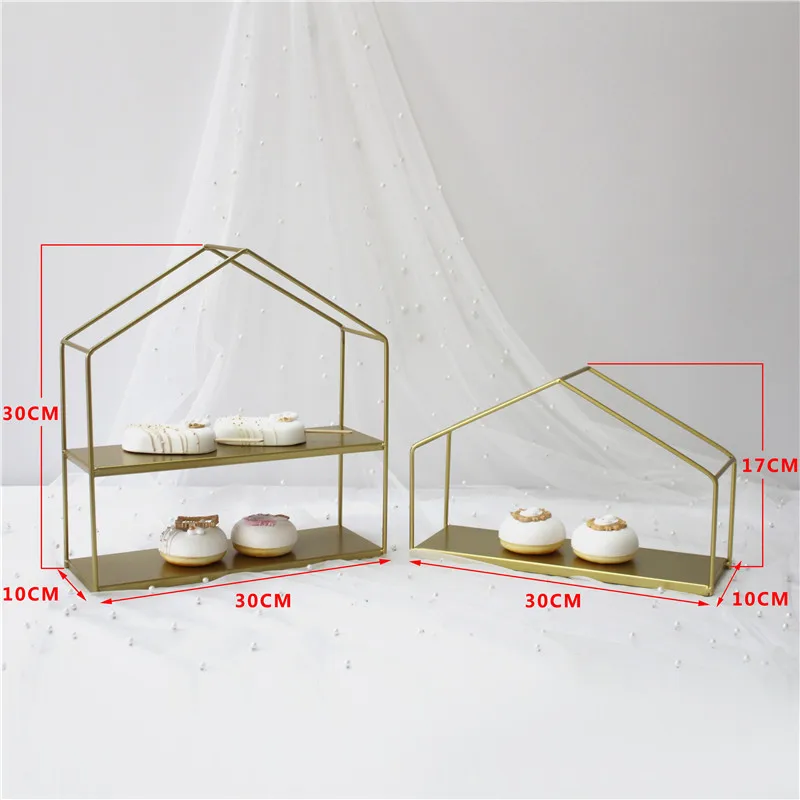 House, cake rack, dessert table, wedding props, afternoon tea, dessert rack, display rack, storage rack