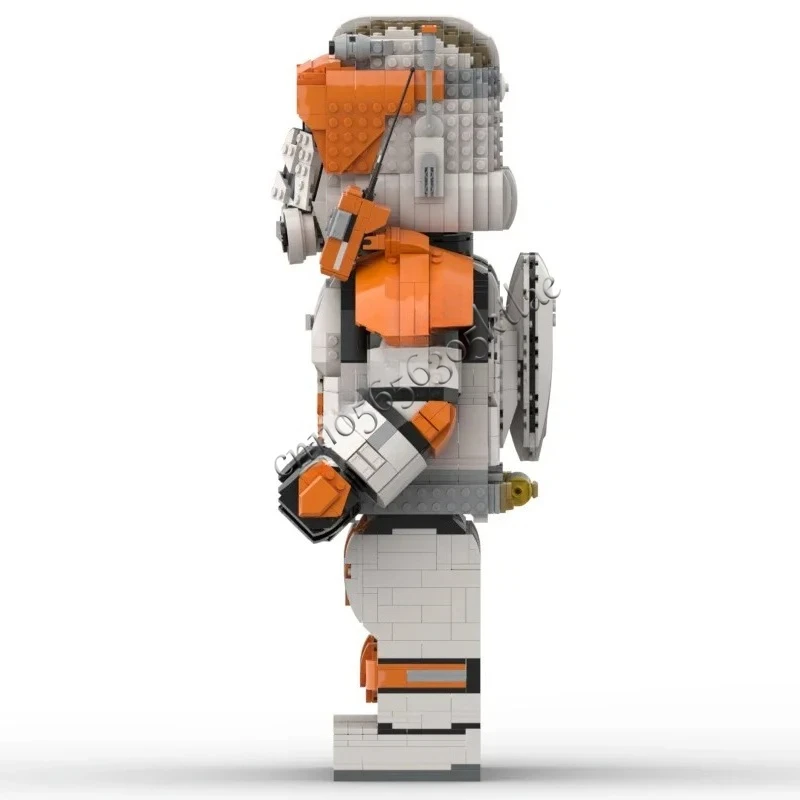 2809 PCS Moc Star Battle Commander Cody Phase 2 Megafigure Model Bouwstenen Bricks Diy Creatieve Assemblage Kinderen aanwezig