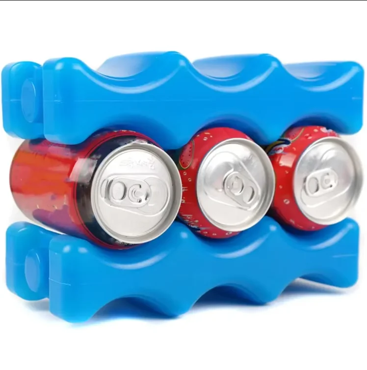 Eisbeutel für Kühler, Aufbewahrung von Muttermilchflaschen, Lunchbox, isolierter, konturierter Gefrierfach, langlebiger, wiederverwendbarer Kühlbeutel