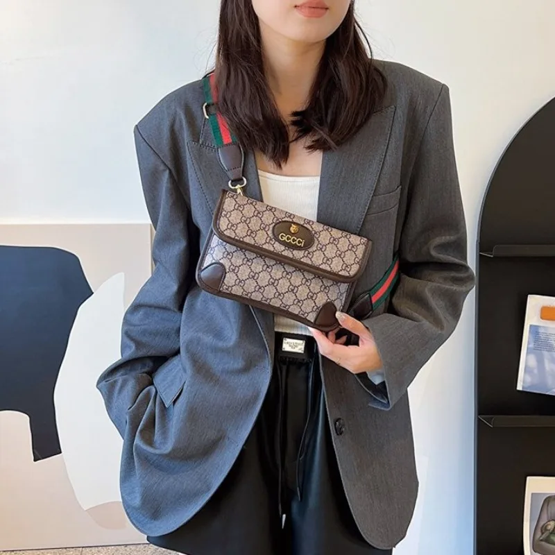 

Vintage Classic Diaper Bag Women Luxury Crossbody Bag High-End Designer Handbag Minimalist Elegant Large Capacity Leather Tote