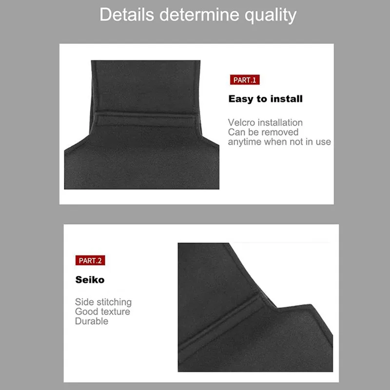 1/2pcs Suede Car Headrest Cover Fit For Volkswagen VW GOLF 4 5 6 Polo Passat B5 B7 Touareg Bora Tiguan Car Inerior Accessories view 5