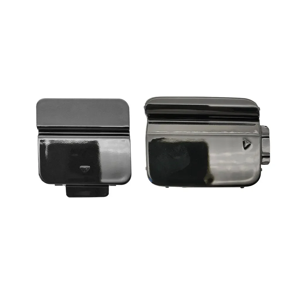 For BMW E60 Car Rear Bumper Tow Hook Cover Caps With Color Black White for BMW E90 5 Series 520 523 525 528 530 2002-2010