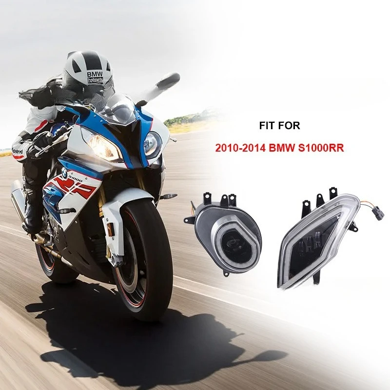 مناسبة لسيارات BMW BMW Motorcycle S1000RR Dual R المعدلة تسليط الضوء على المصابيح الأمامية LED 2010-2014