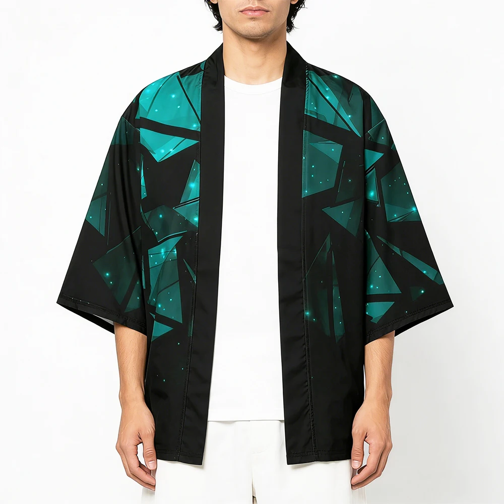 Traditional japanese kimono Quick drying and breathable Men Women  Haori Yukata japanese style fashion harajuku asia clothing