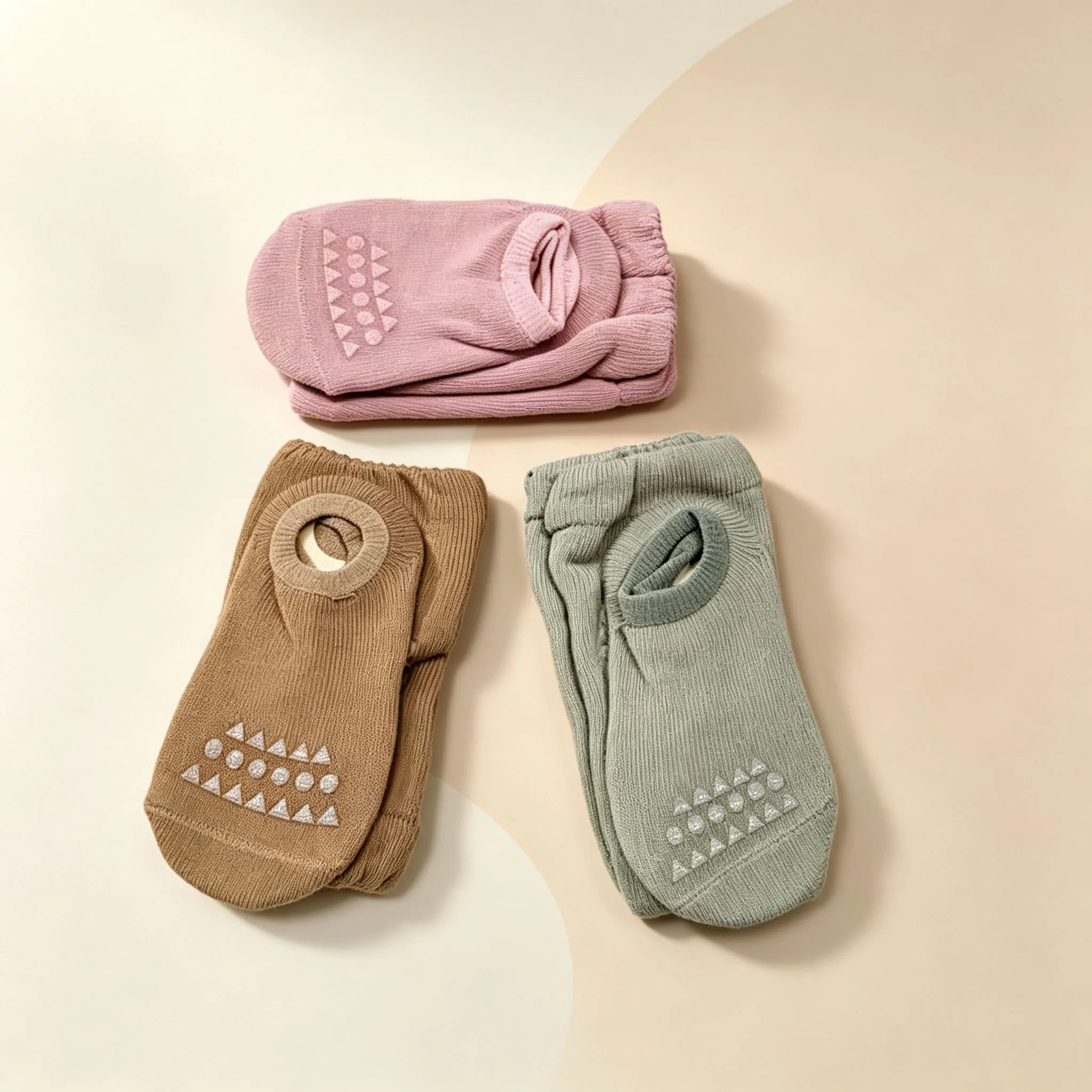 Baby Knee Pads Socks Set for Girls Boys Summer Solid Color Anti Slip Socks Kid Crawling Safety Floor Sock Leg Knee Protector