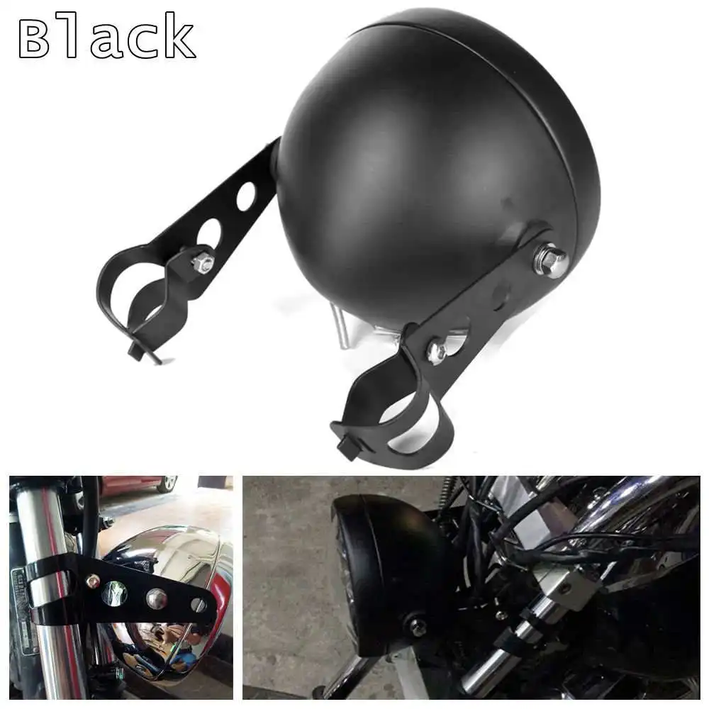 

Аксессуары для мотоциклов: 5,75-дюймовый светодиодный фонарь для Harley Dyna FXD Sportster XL1200 XL833, корпус фары 5-3/4 дюйма.