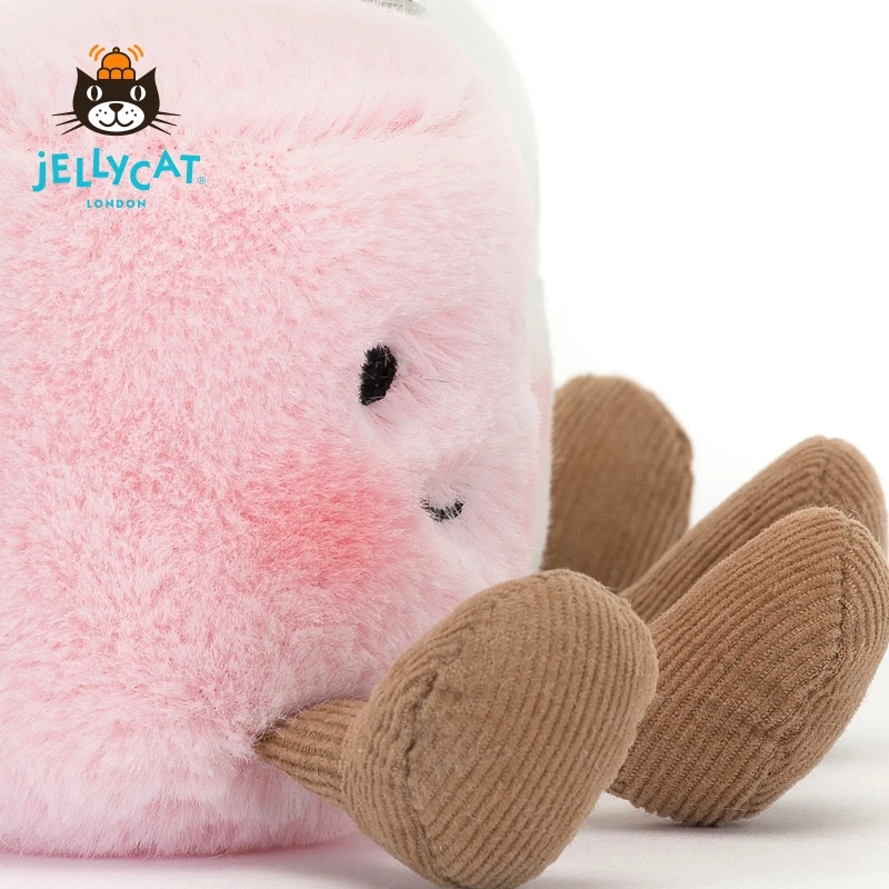 British Jellycat Fun Pair Marshmallow Bag Pendant Plush Toy Pendant Keychain