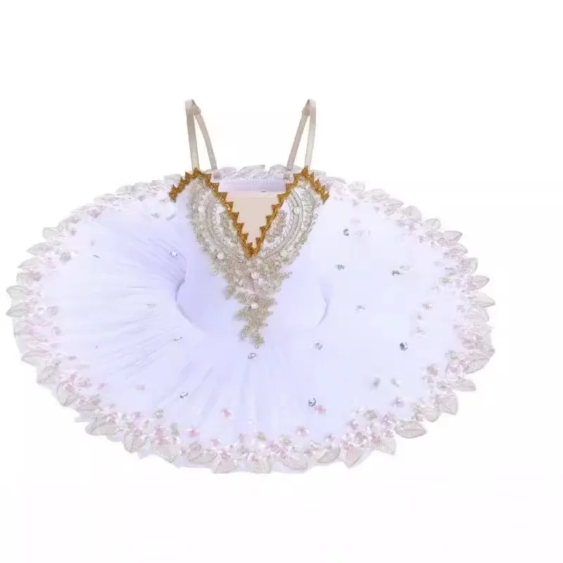 ชุดบัลเลต์ 2025 ชุดแสดงบัลเลต์มืออาชีพ ชุดหงส์น้อย ชุดการแสดงหงส์ทะเลสาบสำหรับเด็ก ชุดแสดงบนเวทีและชุดเต้นรำ