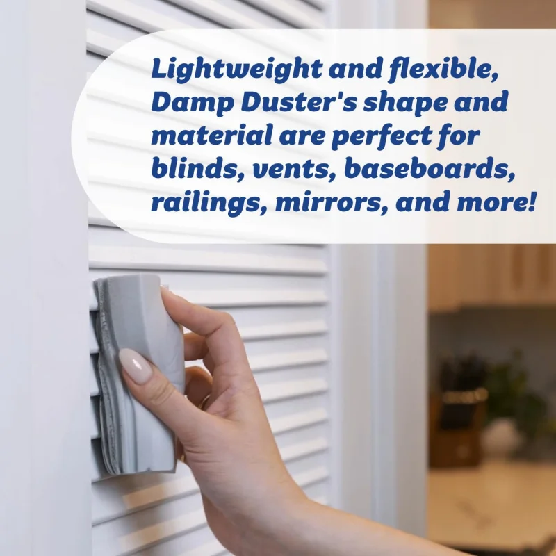 فرك إسفنجة إزالة الغبار من Dady Damp Duster 1 فقط) - مجمع الغبار للتنظيف المنزلي - لأغراض التهوية، تجميع الغبار