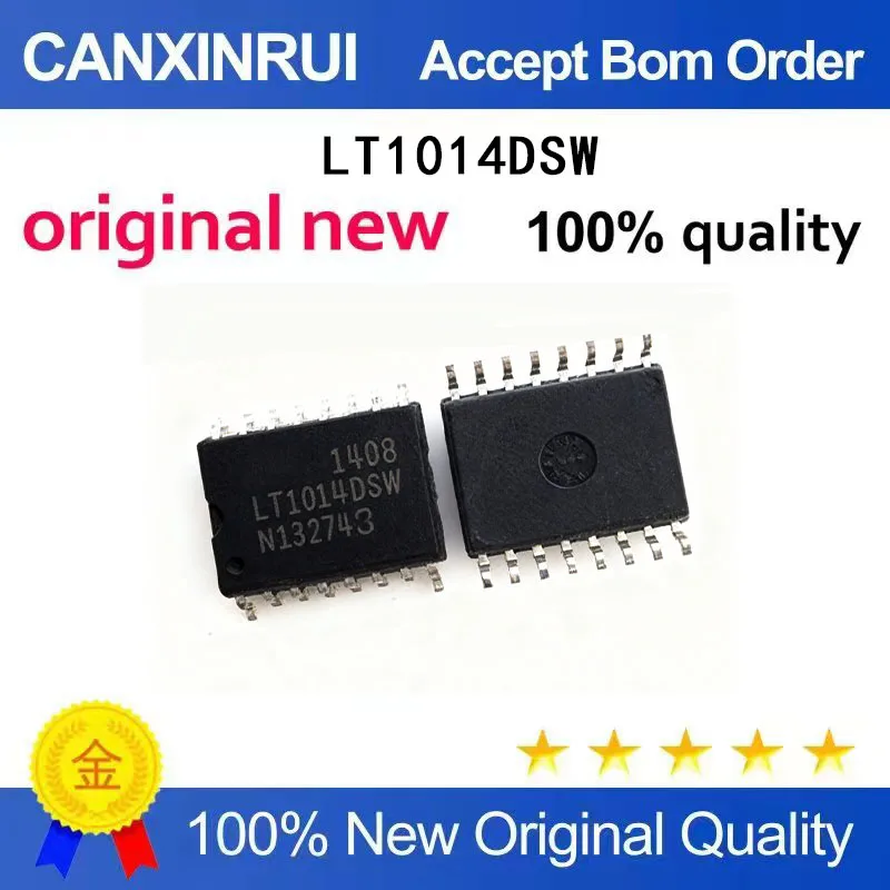 

(5-100 Pieces) New LT1014DSW LT1014 SOP16 operational amplifier chip IC in stock