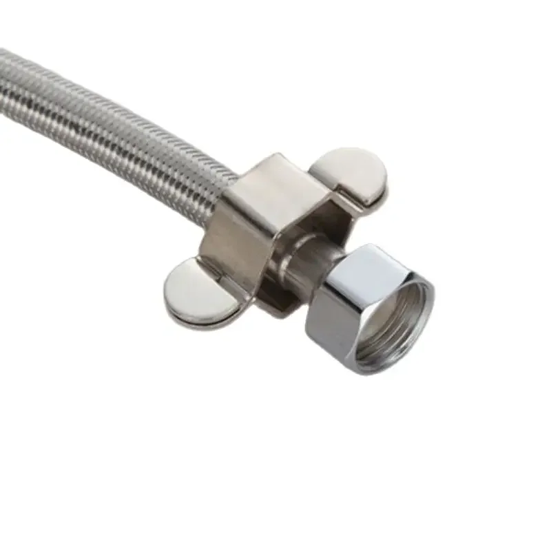 Hose Installation Tool Detachable Hex Nut Wrench for G1/2 Stainless Steel Bellows, Hot and Cold Water Inlet Hose, Braided Tube