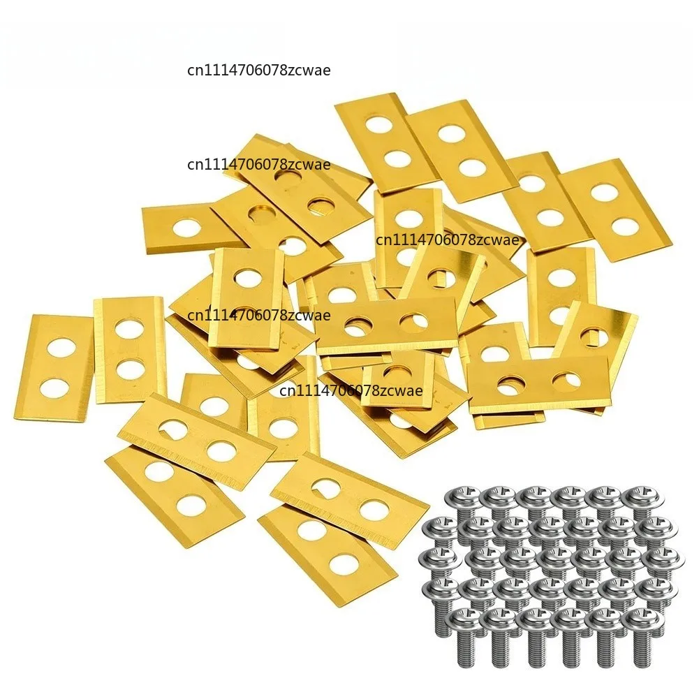 For WG794 And WA0190 Robotic Mowers 18/33Pcs Lawn Trimmer Cutting Blade For Titanium Coated Replacement