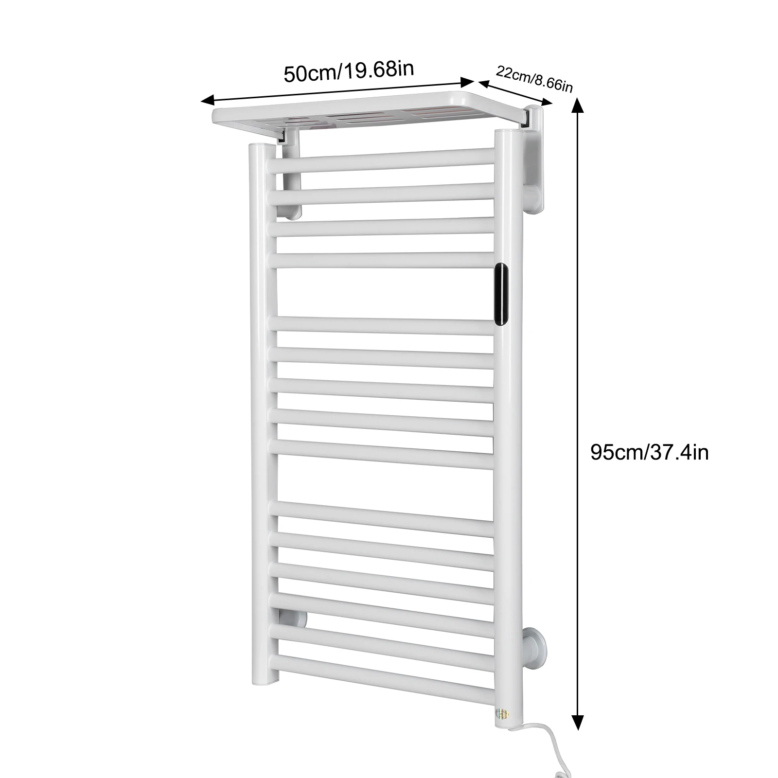 

Warm electric heating towel drying rack (a)