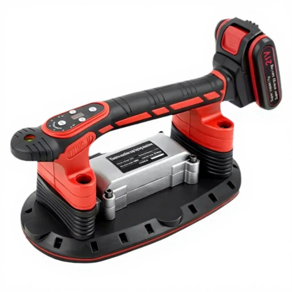 Electric Industrial Automatic Tiling Tool Brushless Motor 21V for Ceramic Tile Laying Suction Cup Vibrating Tile Laying Machine