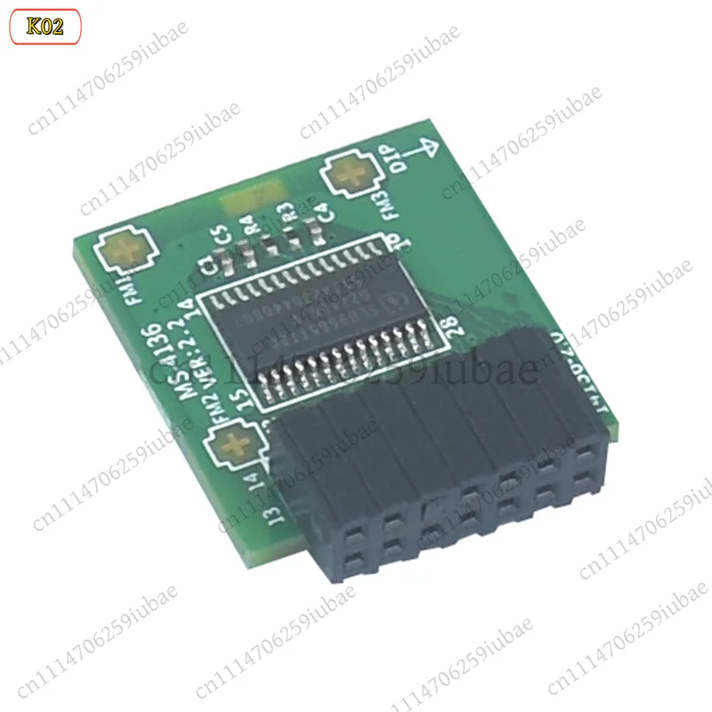 14-Pin TPM 2.0 Encryption Security Module MS-4136 for MSI Motherboards, Replacement Parts