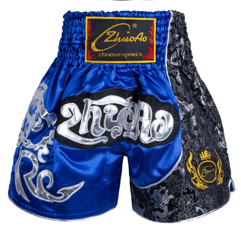 

Men Women Kickboxing MMa Fitness Combat Trunks Training Fight Grappling Crossfit Pants Kids Adults Thai Boxing Shorts Boxeo 4XL