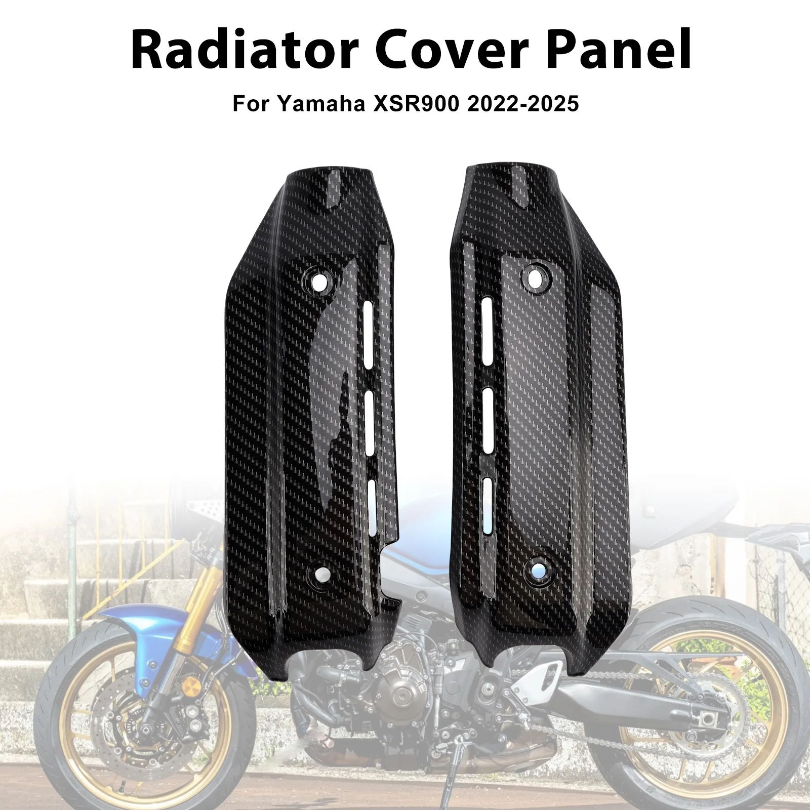 Topteng Radiator Side Cover Fairing Panels For Yamaha XSR900 2022 2023 2024 2025