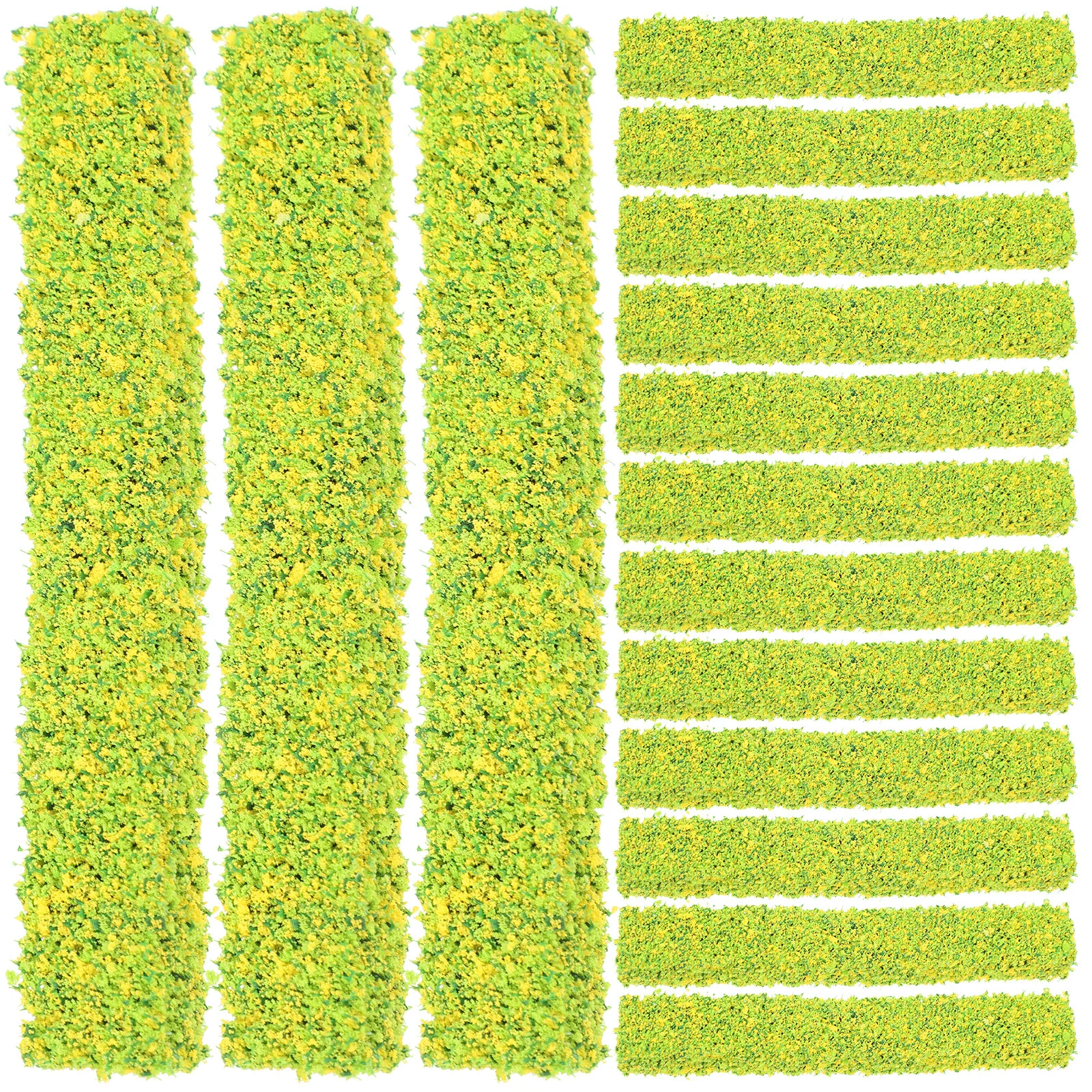 

20Pcs Miniature Flower Cluster Simulation Shrub Static Scenery for Sand Table DIY Landscape Decoration Natural Greenery Shrubs