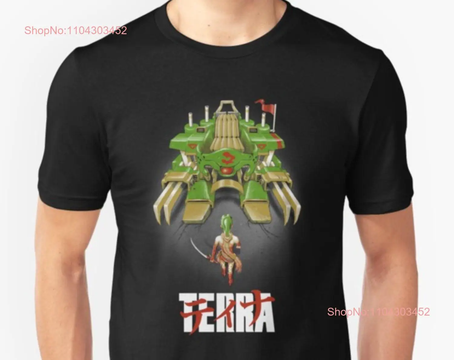 TERRA tee Final Fantasy VI T shirt long or short sleeves