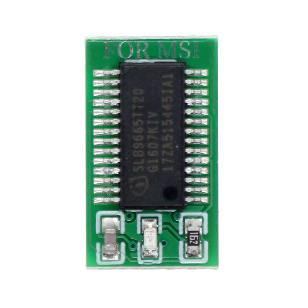 Afbeelding 4: TPM 2.0-module TPM 2.0-coderingsmodule Encryptiebord Externe kaart voor ASUS ASRock MSI ASRock GIGABYTE LPC