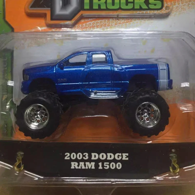 Serie Jada Scala 1:64 2003 Dodge RAM 1500 camioncino Modello di auto in lega Classici Regalo souvenir per adulti Visualizzazione statica