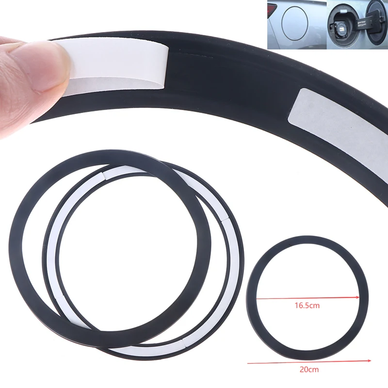 

1PC Black Silicone Dust Plug Protective Sealing Ring For BYD Song Plus Charging Port Cover /Fuel Tank Cover Waterproof Dustproof