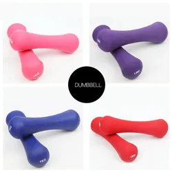 1kg Bone Stick Dumbbell Sports Gym Exercise Plasticity Small Weight Women's Fitness Exercise Dumbbells