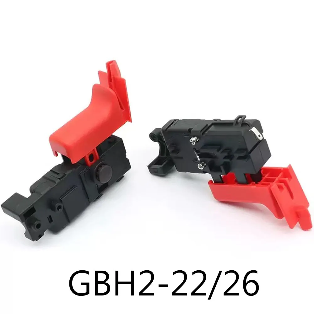

Hand Drill Trigger Switch Rotory Hammer Switch Replacement For Bosch GBH2-26 GBH2-26DFR GBH 2-26E Switch Push Button
