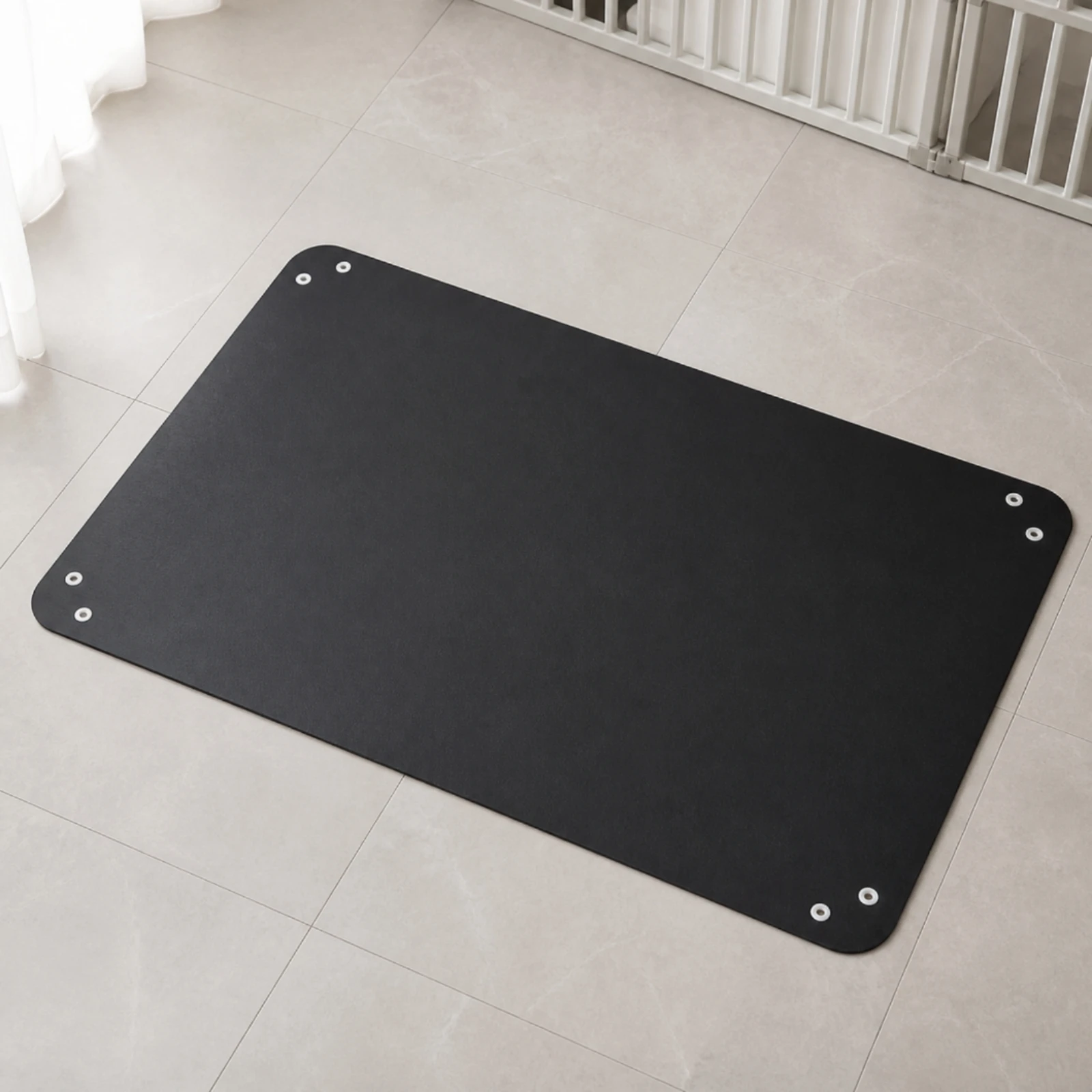 PE Pet Enclosure Mat Large Foldable Pet Pen Liner Waterproof Tarp Liner Flexible